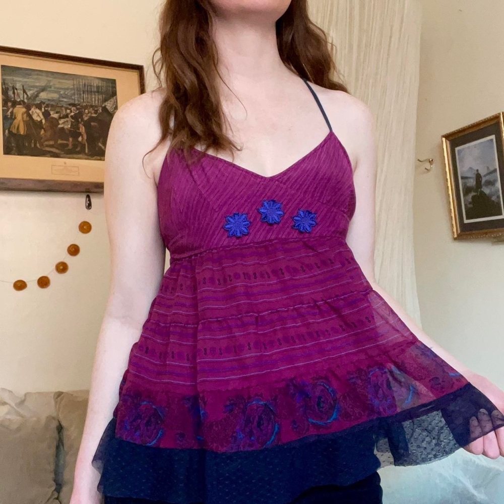 FREE PEOPLE TANK TOP BLOUSE